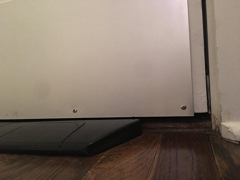 Kickplate installed with HAVEN Photo 1